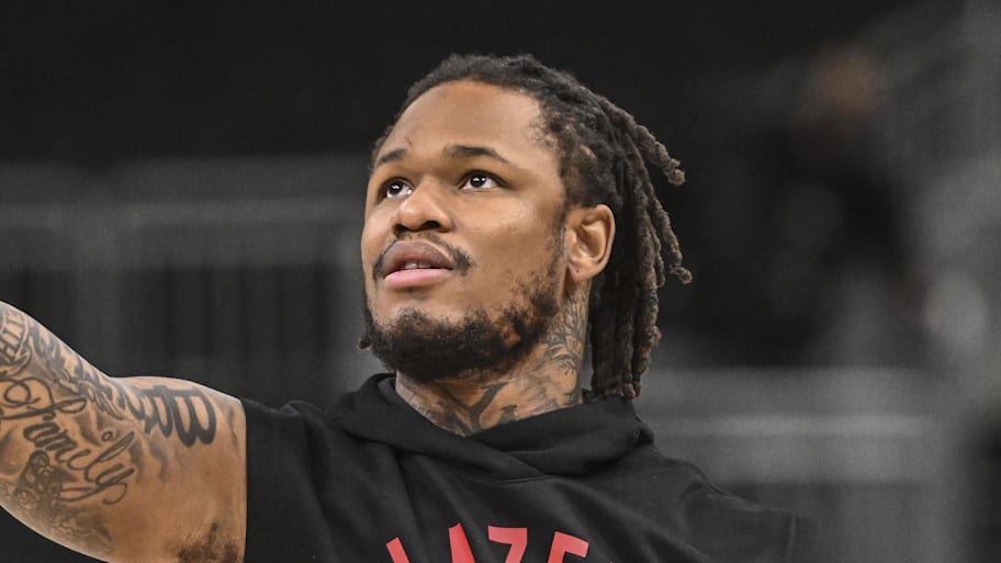 Ben McLemore, seen warming up for a game in 2022, will serve eight years in prison. | Benny Sieu-Imagn Images
