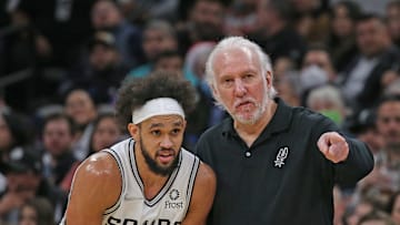 Gregg Popovich, Derrick White, San Antonio Spurs