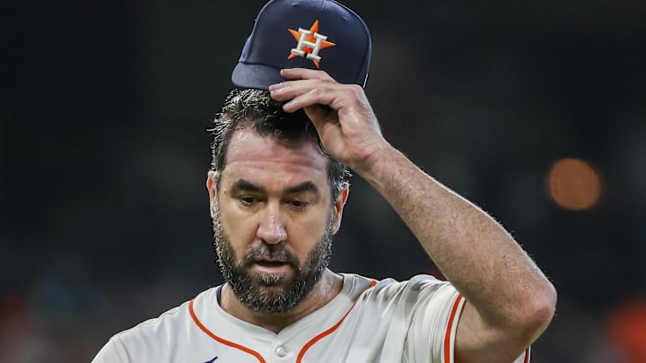 Houston Astros starting pitcher Justin Verlander