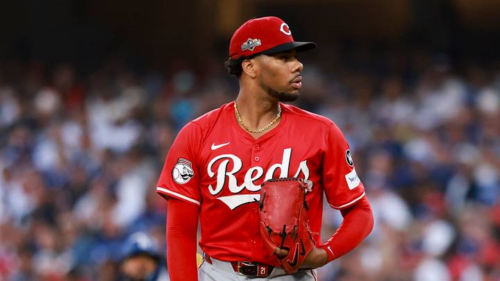 Cincinnati Reds pitcher Hunter Greene