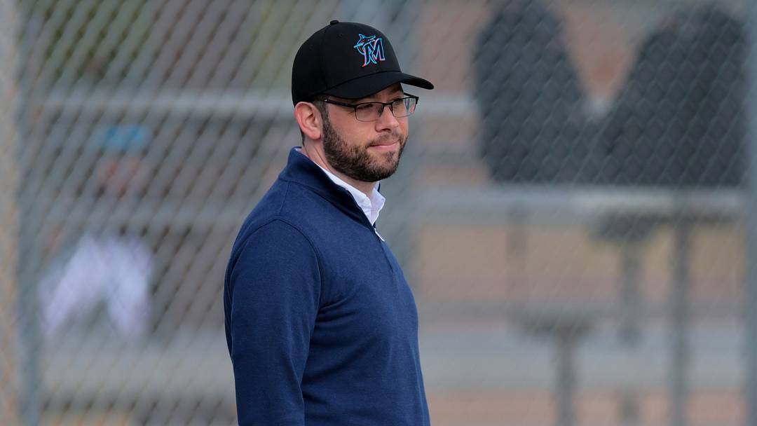 Miami Marlins president of baseball operations Peter Bendix Miami Marlins president of baseball operations Peter Bendix