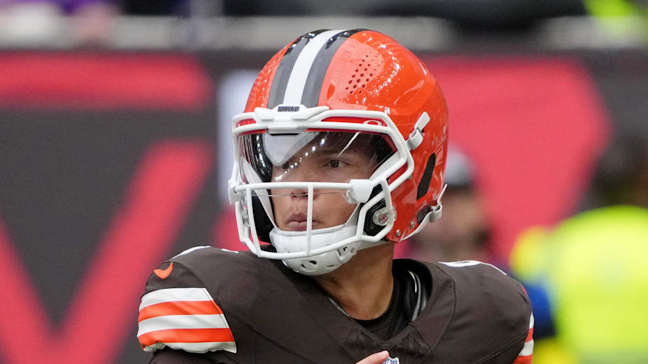 Browns quarterback Dillon Gabriel