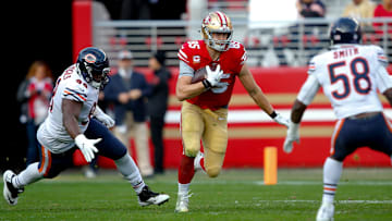 San Francisco 49ers tight end George Kittle (85)