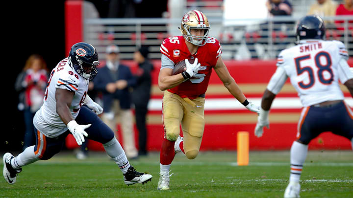 San Francisco 49ers tight end George Kittle (85)