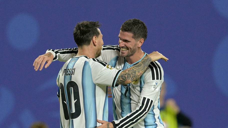 Lionel Messi, Rodrigo De Paul