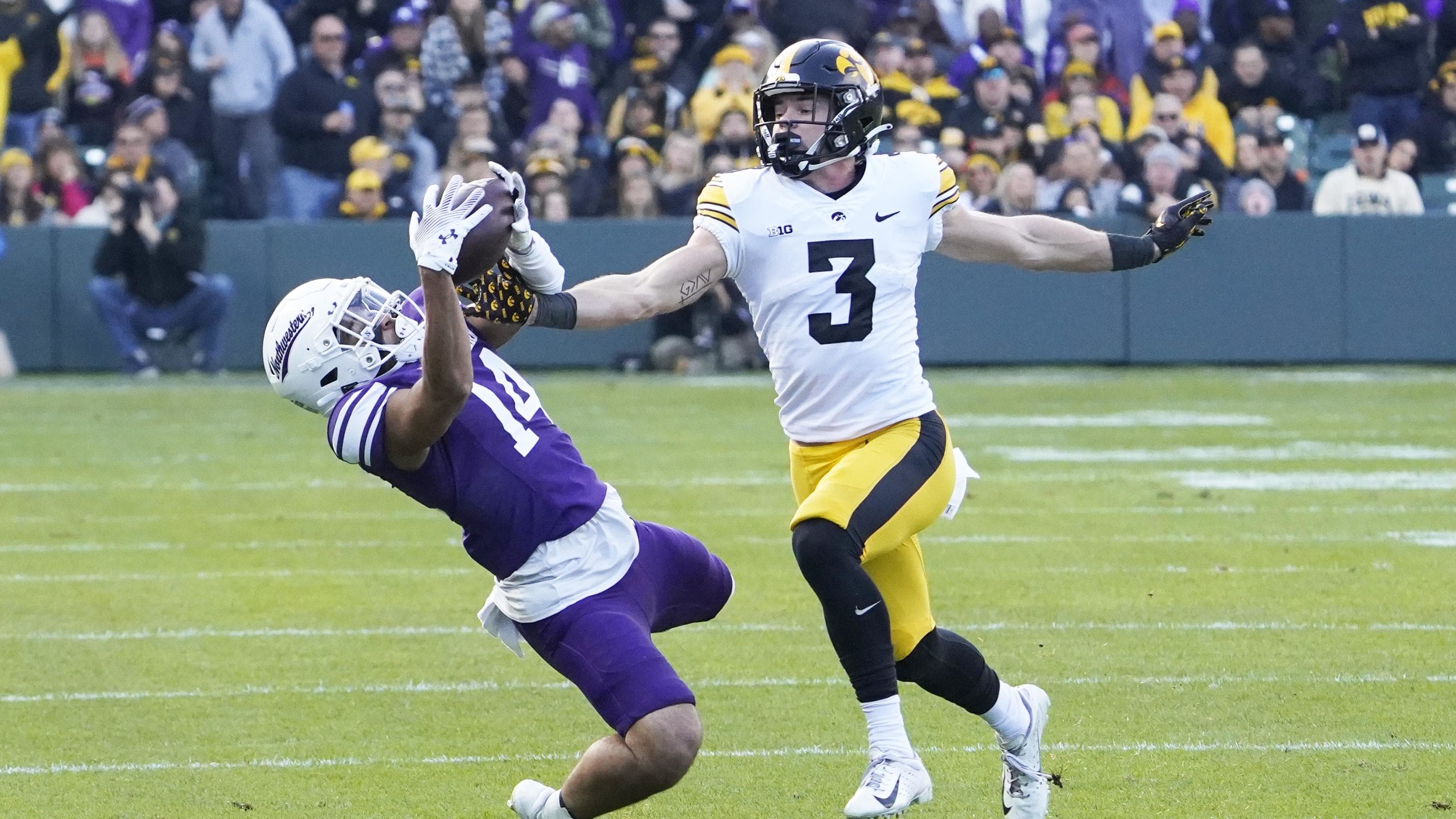 Iowa cornerback Cooper DeJean.