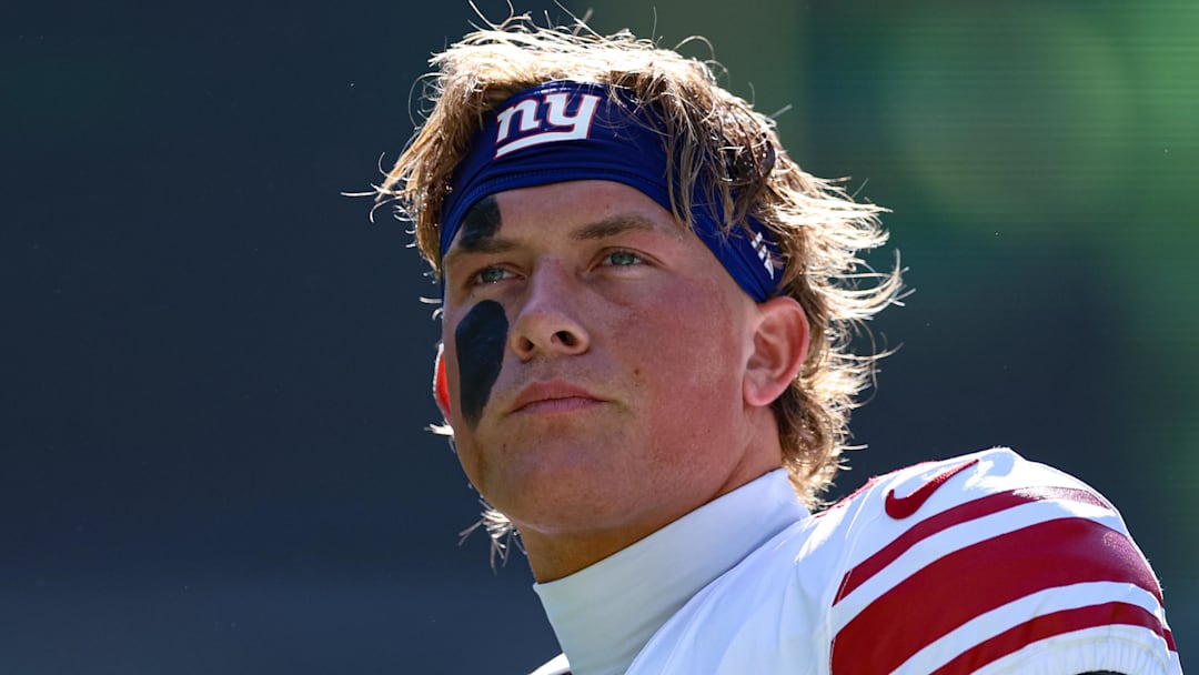 New York Giants - rookie quarterback Jaxson Dart 