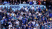 Oct 16, 2025; Seattle, Washington, USA; Fans before game four of the ALCS round for the 2025 MLB playoffs between the Toronto Blue Jays and Seattle Mariners at T-Mobile Park. Mandatory Credit: Kevin Ng-Imagn Images