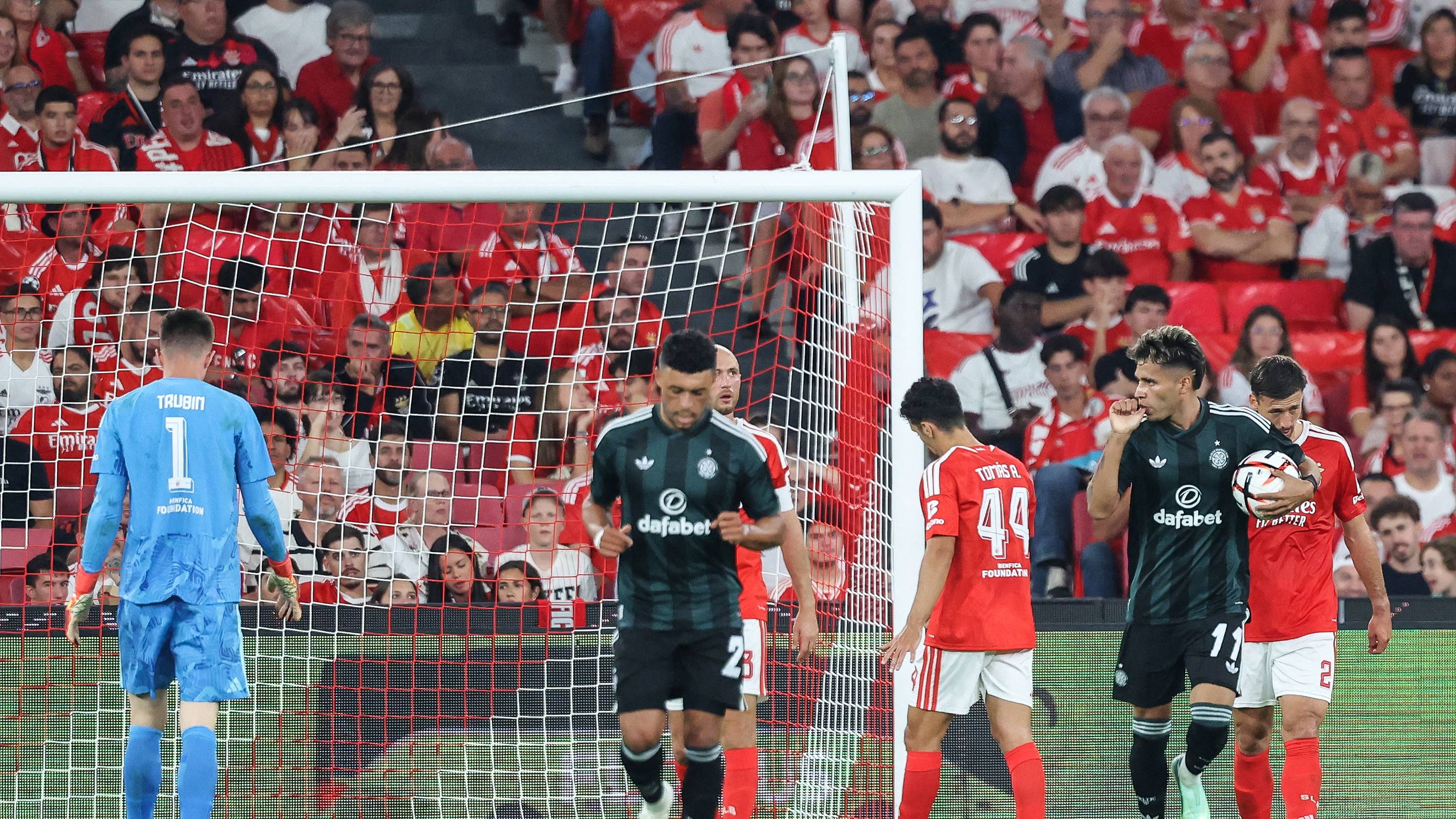 I’m not concerned by Celtic’s brusing Benfica defeat, we already know what they are
