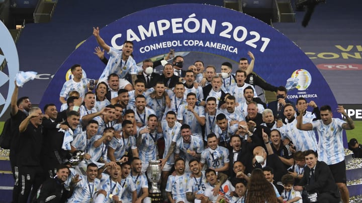 Here's how many Copa Americas Argentina has won.