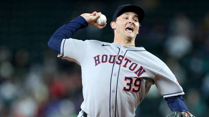 Houston Astros pitcher Hayden Wesneski