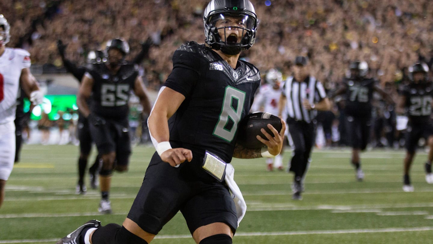 Big Ten Championship Prediction No. 1 Oregon vs. No. 3 Penn State