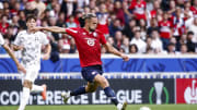 Yusuf Yazici a pu marquer lors du match aller.