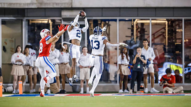 BYU cornerback Marque Collins