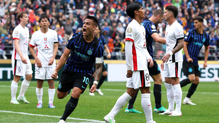 Lautaro anotou um golaço Lautaro anotou um golaço