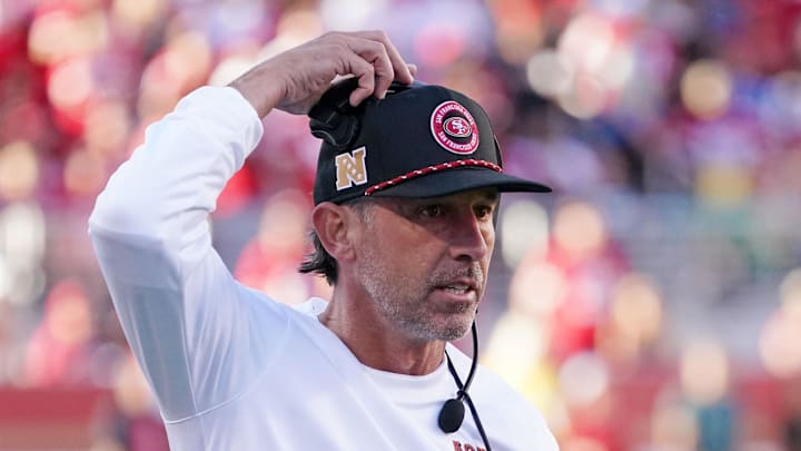 San Francisco 49ers head coach Kyle Shanahan