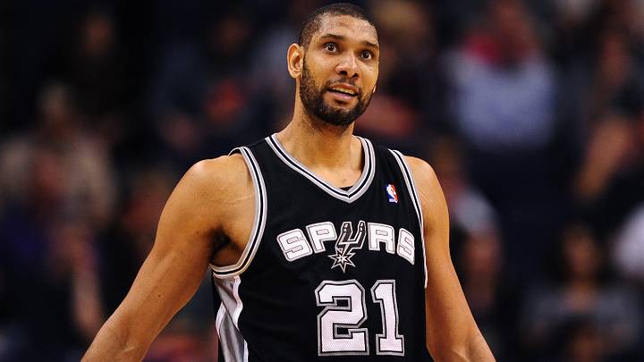 Mar. 27, 2012; Phoenix, AZ, USA; San Antonio Spurs forward Tim Duncan during game against the Phoenix Suns at the US Airways Center. The Spurs defeated the Suns 107-100. Mandatory Credit: Mark J. Rebilas-USA TODAY Sports