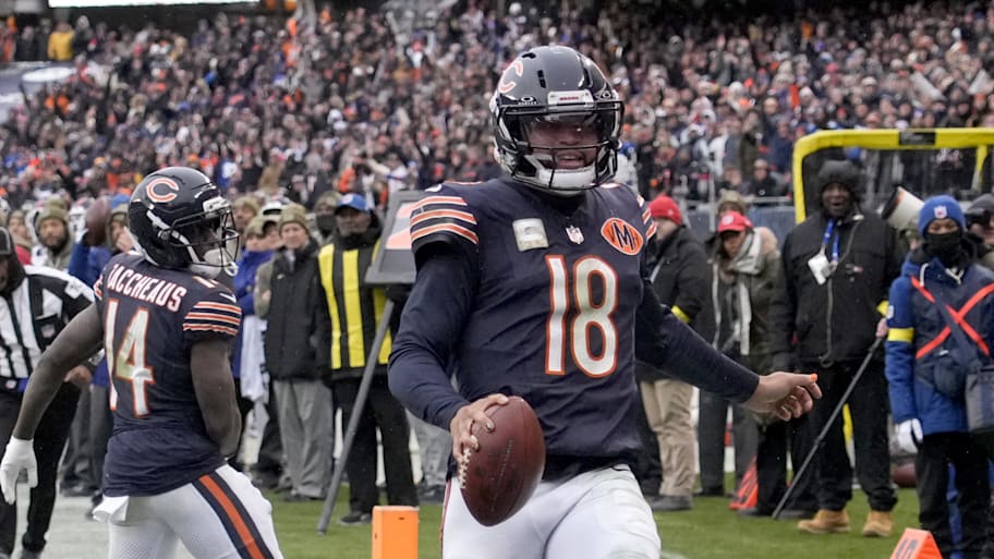 Chicago Bears quarterback Caleb Williams