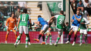 Hibs & Rangers played out an eventual thriller