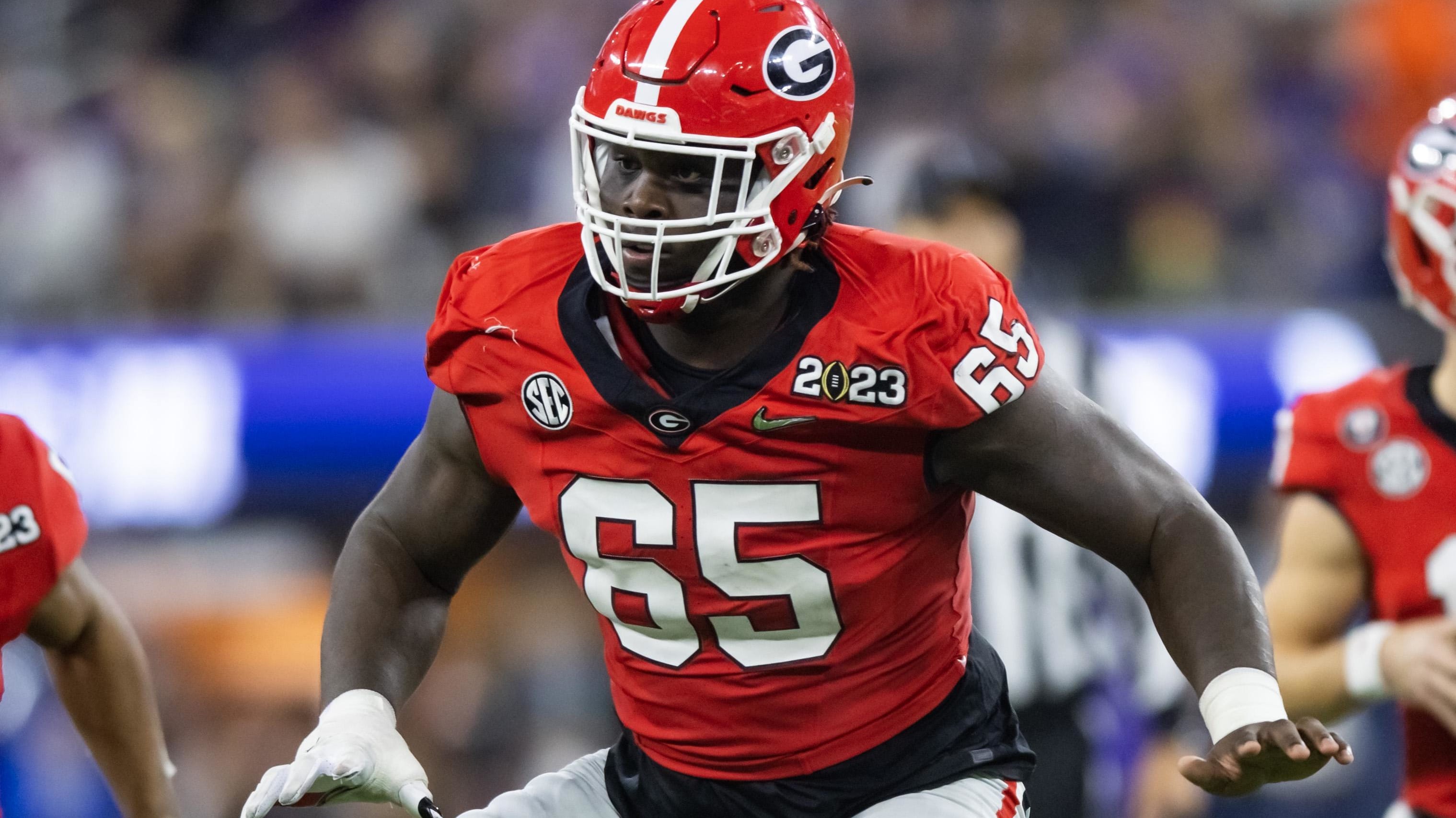 Cincinnati Bengals offensive tackle Amarius Mims