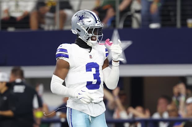 Dallas Cowboys wide receiver George Pickens. 