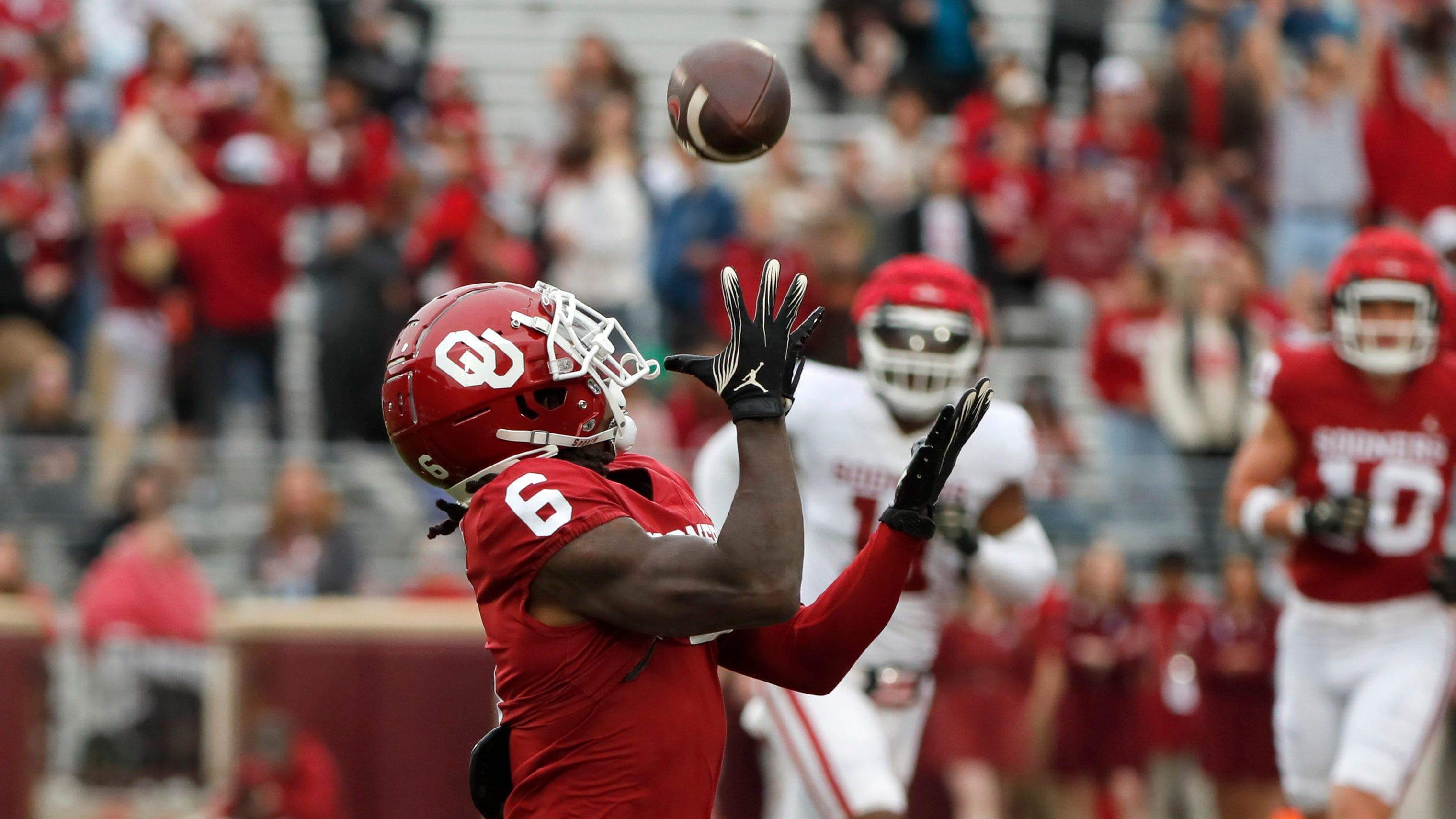 Ex-Purdue Receiver Deion Burks Shines in Oklahoma Spring Game