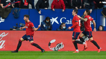 Osasuna grabbed a late equaliser