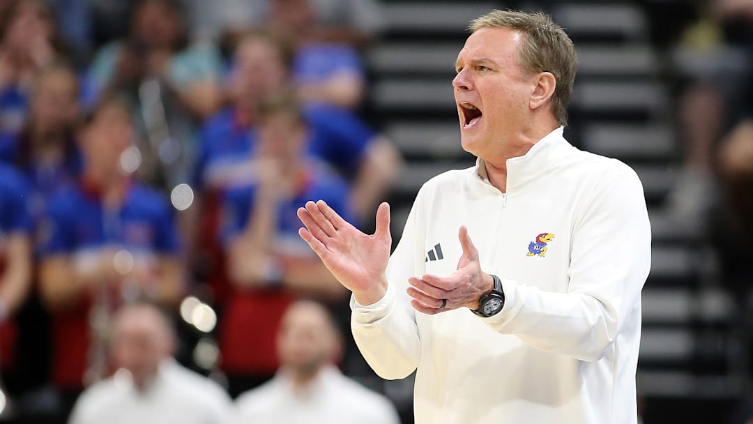 Kansas basketball coach Bill Self
