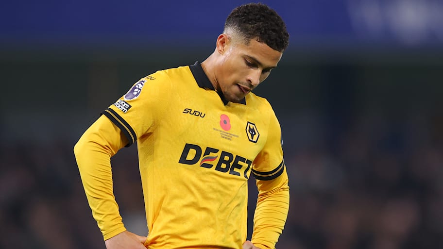 João Gomes looking upset.