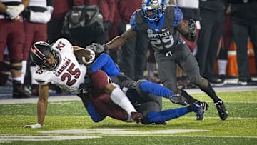 Running back Rashad Amost when he played for the South Carolina football program