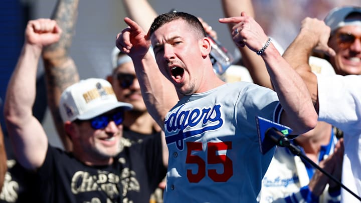Los Angeles Dodgers World Series Celebration Los Angeles Dodgers World Series Celebration