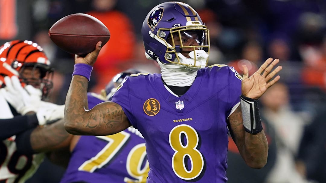 Ravens quarterback Lamar Jackson missed Thursday’s practice ahead of Sunday’s game vs. the Steelers.