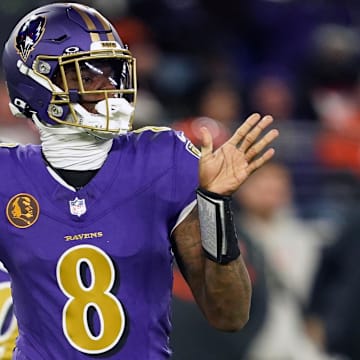 Ravens quarterback Lamar Jackson missed Thursday’s practice ahead of Sunday’s game vs. the Steelers.