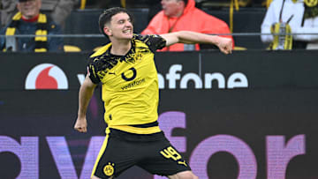 Luca Reggiani durfte sein erstes BVB-Tor bejubeln Luca Reggiani durfte sein erstes BVB-Tor bejubeln