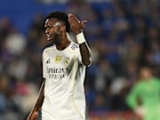 Vinicius Junior a provoqué deux cartons rouges contre Getafe.
