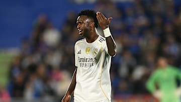 Vinicius Junior a provoqué deux cartons rouges contre Getafe.