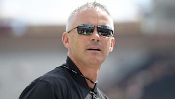 Sep 20, 2025; Tallahassee, Florida, USA; Florida State Seminoles head coach Mike Norvell before the game against the Kent State Golden Flashes at Doak S. Campbell Stadium. Mandatory Credit: Melina Myers-Imagn Images