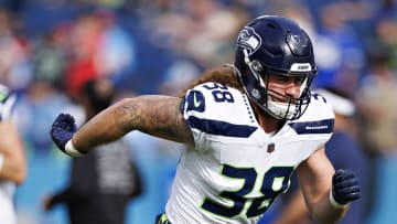 Brady Russell of the Seattle Seahawks