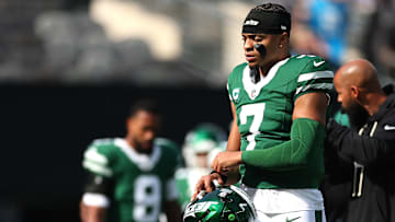 New York Jets quarterback Justin Fields