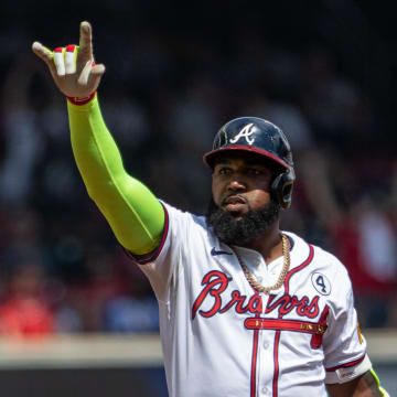 Atlanta Braves designated hitter Marcell Ozuna is having an All-Star season.
