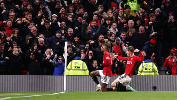 Marcus Rashford (left) and Rasmus Hojlund were Man Utd's stand-out players