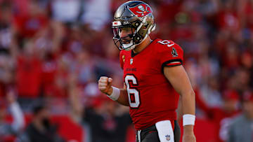 Tampa Bay Buccaneers QB Baker Mayfield sent a perfect message to the team after a 28-13 win over the Raiders in Week 14.