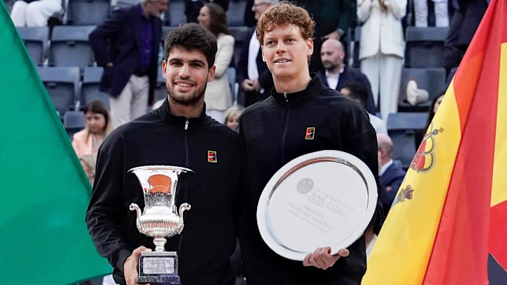 Carlos Alcaraz defeated Jannik Sinner to claim the Rome title heading into Roland Garros.
