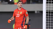 Emiliano con la Selección