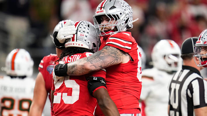 Ohio State Buckeyes OL Ian Moore may push Phillip Daniels out of the starting right tackle spot in Columbus