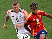 Toni Kroos et Lamine Yamal - Euro 2024