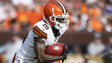 Cleveland Browns wide receiver Jaelon Darden