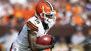 Cleveland Browns wide receiver Jaelon Darden