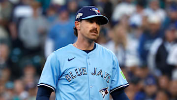 Toronto Blue Jay pitcher Shane Bieber