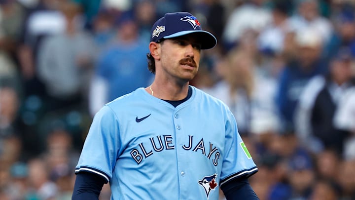 Toronto Blue Jay pitcher Shane Bieber